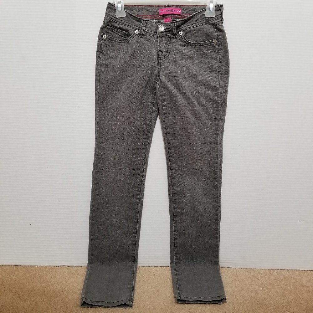 GLO jeans 0 Juniors denim skinny classic stretch low rise waist